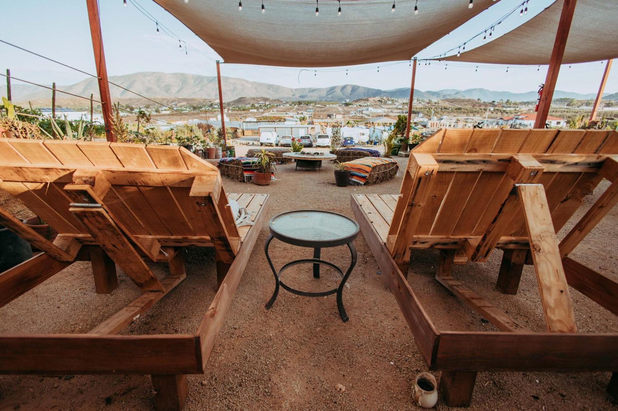 Villa Loar, Valle De Guadalupe El Porvenir エクステリア 写真